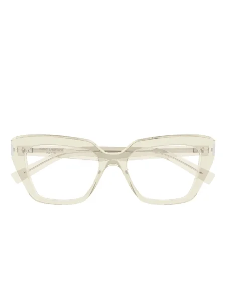 Ochelari de soare Saint Laurent Eyewear cu imprimeu geometric