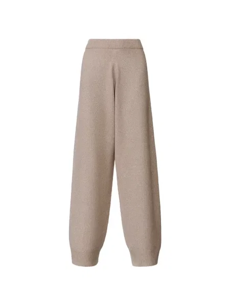 Pantaloni Fabiana Filippi tricotate maro