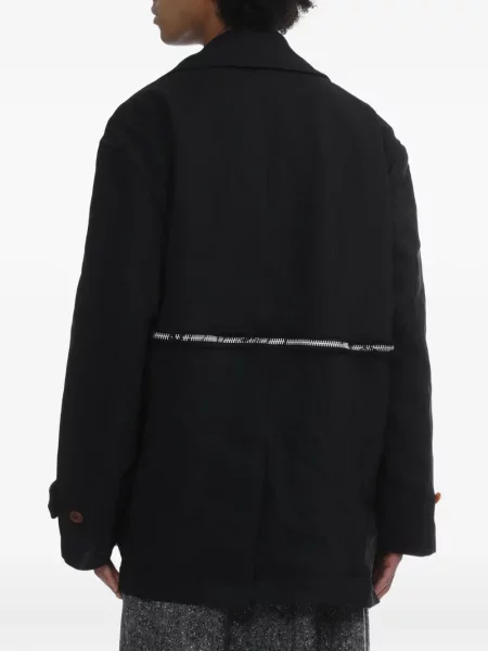 Dupla soros dzseki Black Comme Des Garçons fekete