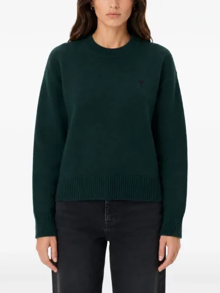 Pulover Ami Paris verde