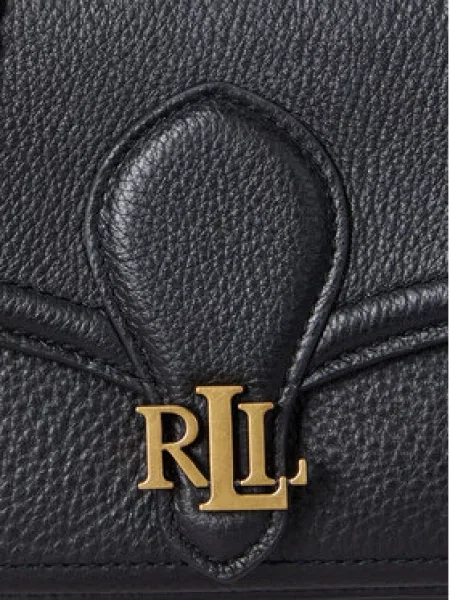 Lauren Ralph Lauren Torba za čez ramo BRADLEY' črna