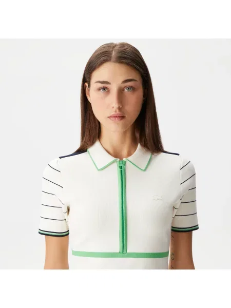 Lacoste Sukienka Lacoste biała