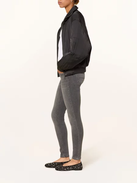 Mavi Jeansy Skinny Adriana grau szare