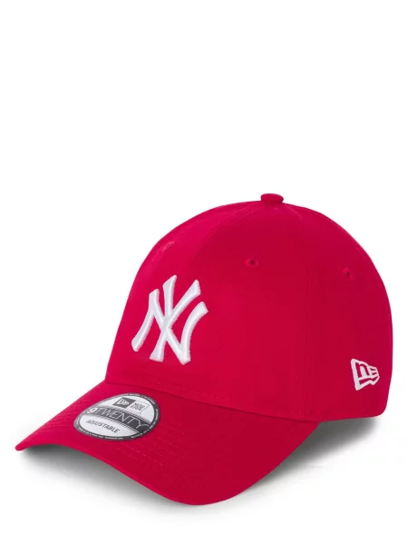 New Era Czapka Mężczyźni jednolity ONE SIZE czerwony