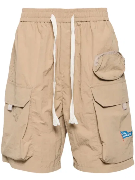 Krátké šortky cargo Ground Zero s potiskem