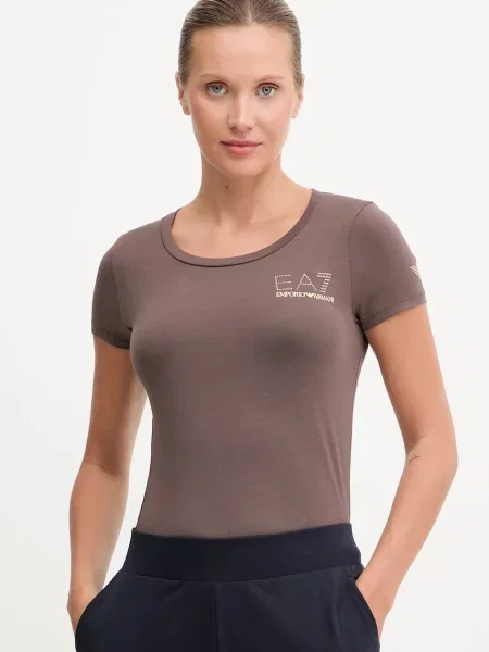 Emporio Armani tricou maro