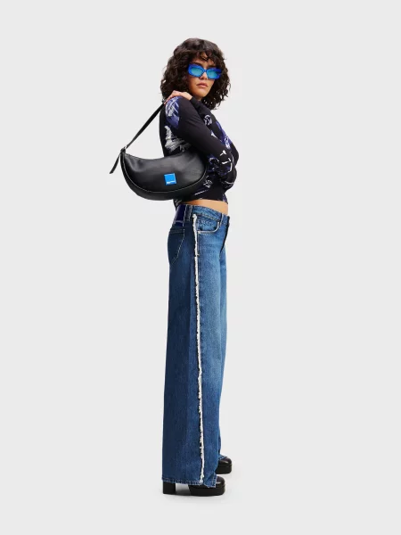 Прямі джинси Karl Lagerfeld Jeans синій