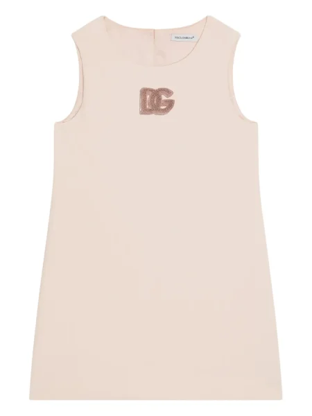 Sukienka dziecięca Dolce And Gabbana różowa