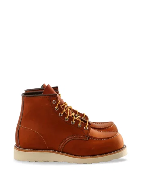 Botine Red Wing Shoes din piele roșu