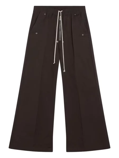 Kalhoty Rick Owens hnědé