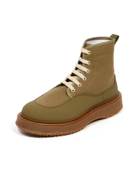 Botki Hogan skórzane zielone