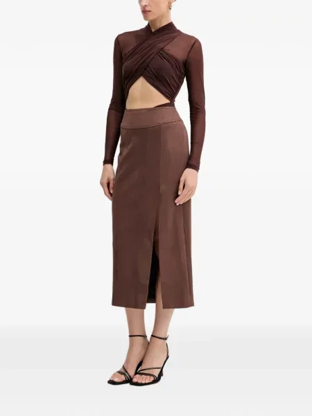 Body Bardot maro
