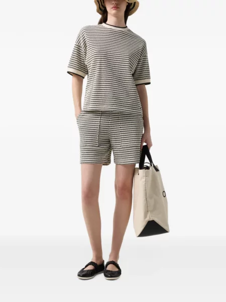 Tricou Bogner din jerseu alb