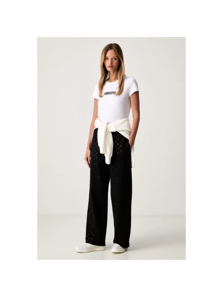Spodnie dresowe Armani Exchange czarne