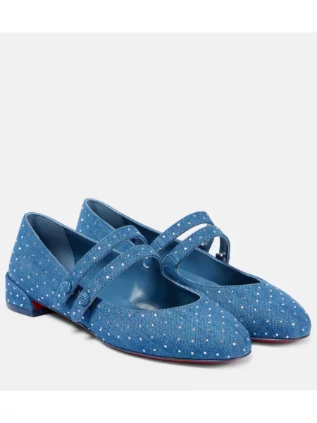 Lodičky Christian Louboutin modré