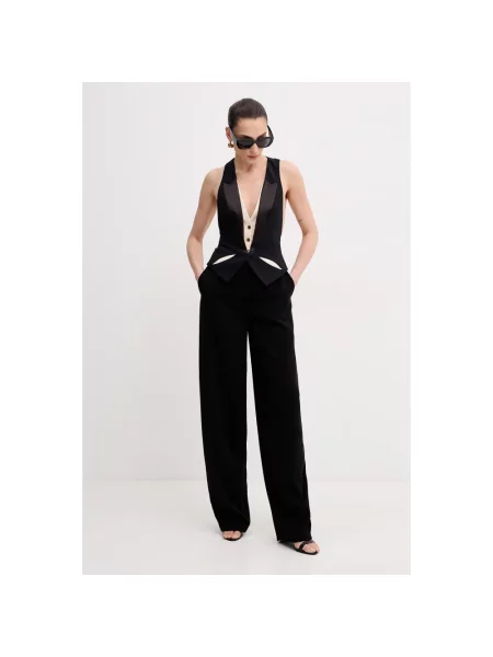 Spodnie Elisabetta Franchi czarne