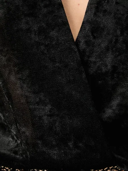 Велюрова блуза Patrizia Pepe