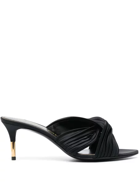 Sandale Tom Ford plisate negru