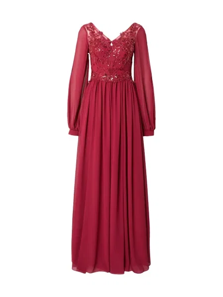 Mascara Rochie roşu închis