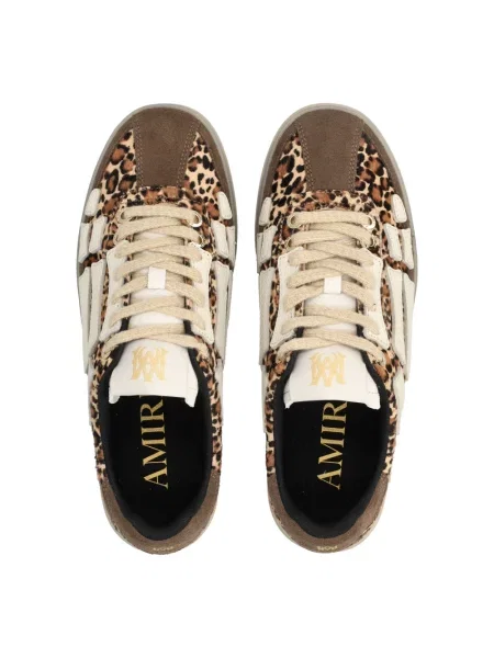 Sneakersy Amiri brązowe