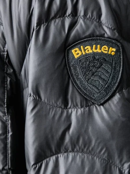 Blauer пухова куртка