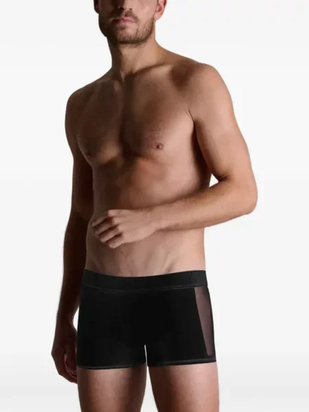 Boxeri Maison Close din tul negru