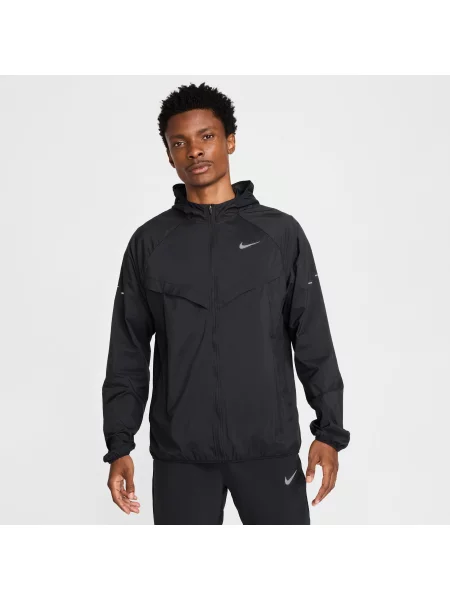 Kurtka do biegania Nike Stride Repel UV black/black czarna