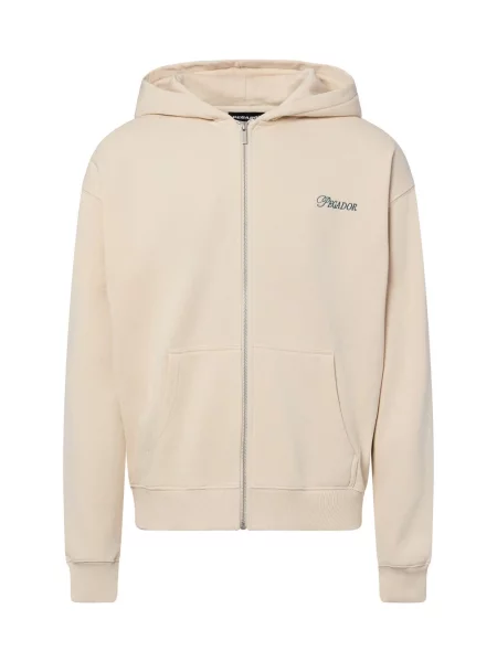 PEGADOR bluza z kapturem Mężczyźni S beżowy