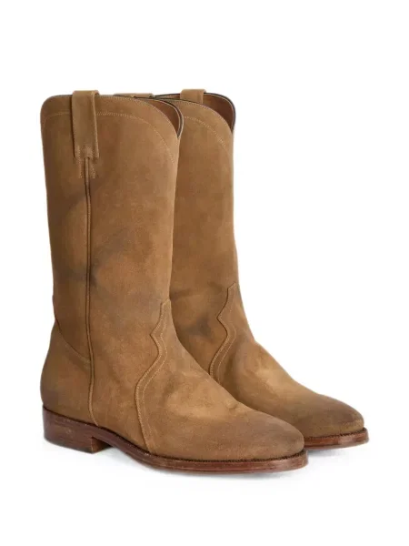 Botine Jil Sander maro