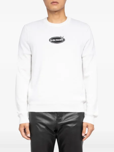 Пуловер Zadig&voltaire бяло