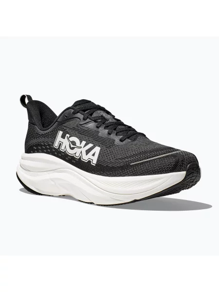 Buty do biegania HOKA Skyflow black/white białe