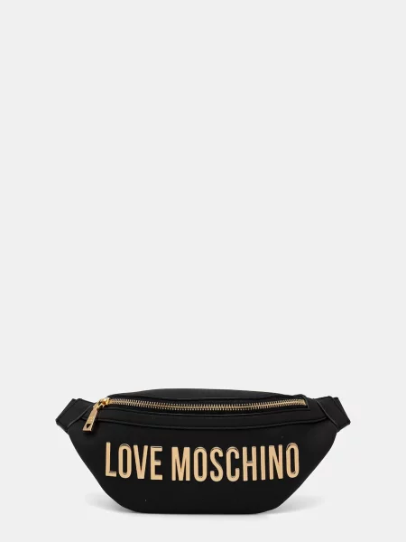 Torbica za okrog pasu﻿ LOVE MOSCHINO črna