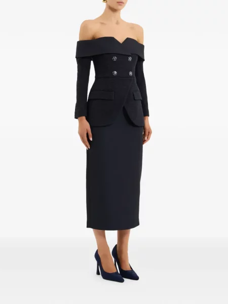 Rochie midi Rebecca Vallance albastru