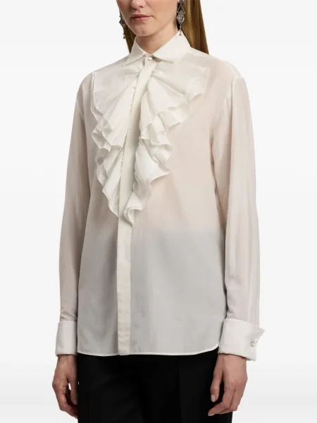Cămașă Ralph Lauren Collection cu volane