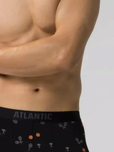 Боксеры Atlantic серые