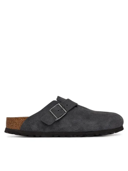 Pantofi Birkenstock din piele gri
