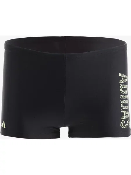 Kąpielówki dziecięce adidas Logo Swim czarny