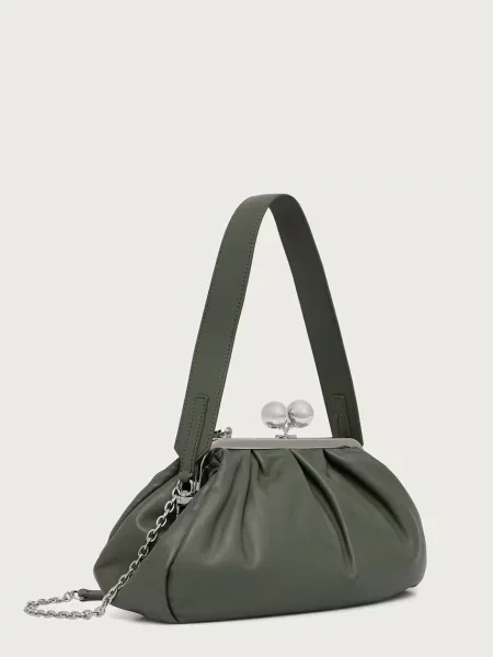 Кожаная дорожная сумка Weekend Max Mara