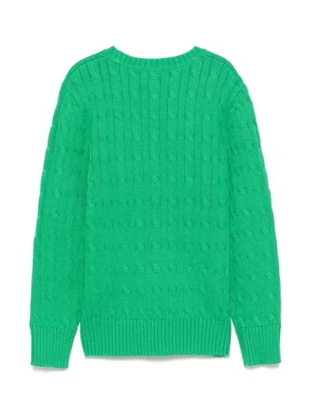Sweter dziecięcy Polo Ralph Lauren zielony