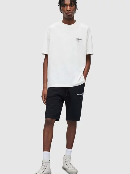 AllSaints pantaloni scurti din UNDERGROUND SWEATSHO negru