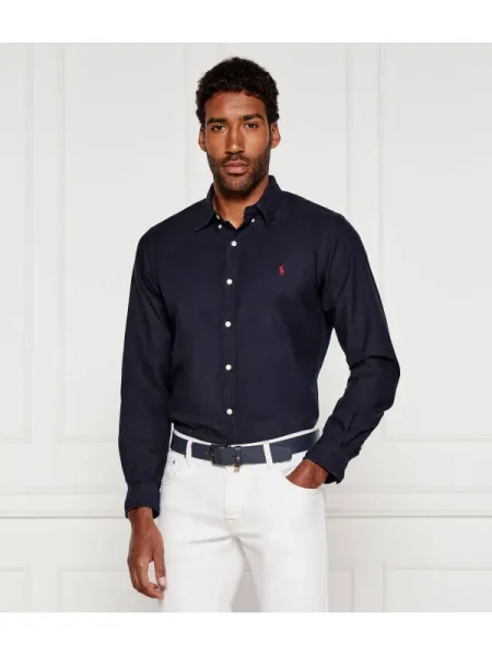 Polo Ralph Lauren Cămașă bleumarin / roșu albastru