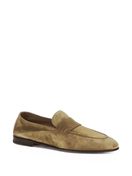 Chiloți Bally din piele de căprioară slip-on maro