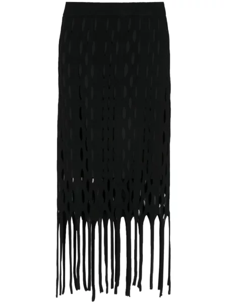 Fustă Pinko tricotate negru