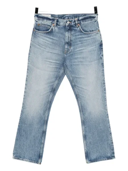 Blugi drepți Gant albastru