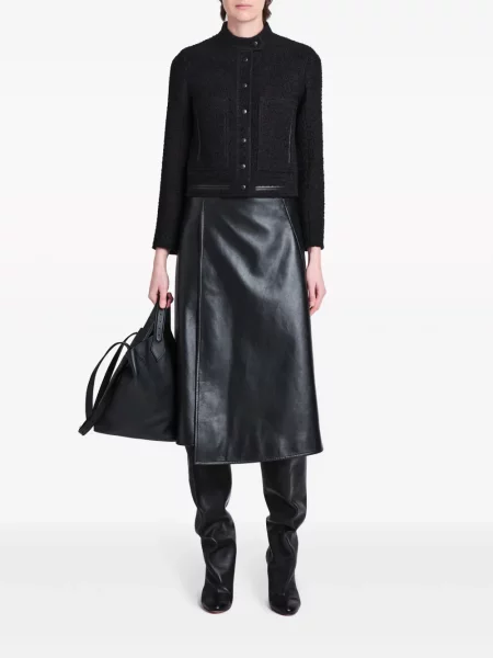 Striukė Proenza Schouler tvido juoda