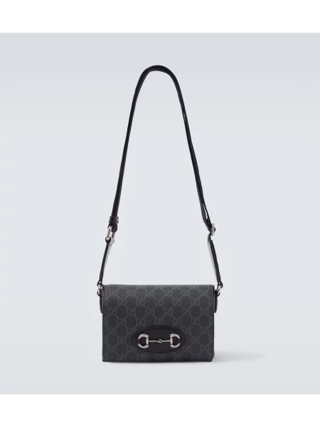 Geantă crossbody Gucci din piele negru