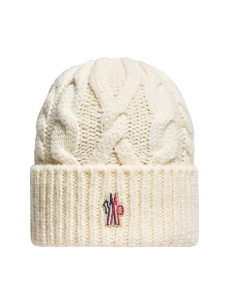 Czapka Moncler biała