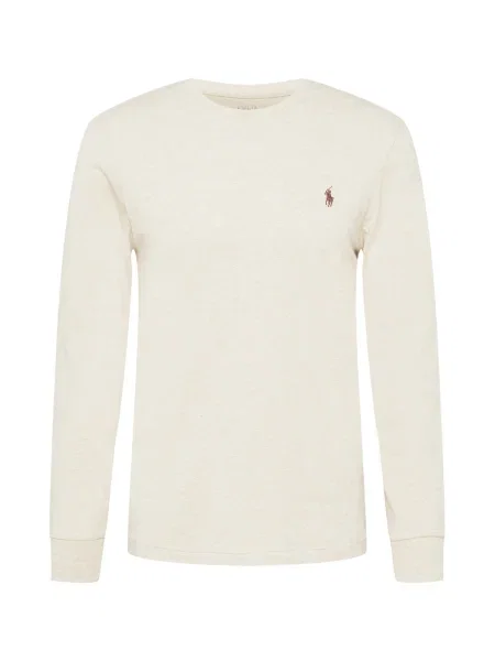 Polo Ralph Lauren Tricou bej amestecat / ciocolatiu