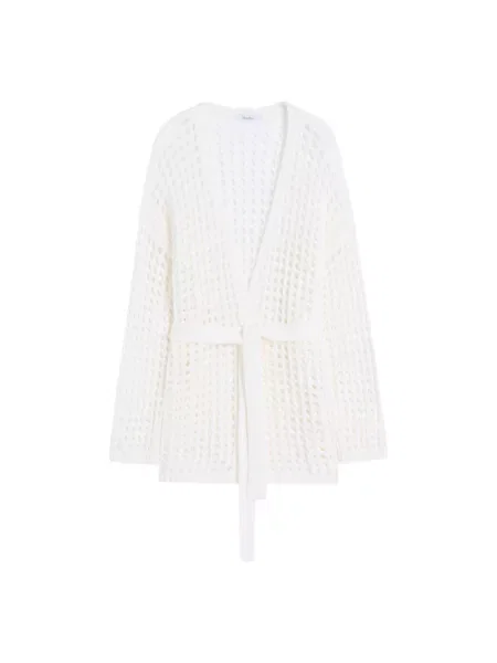 Sweter Max Mara biały
