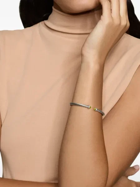 Βραχιόλι David Yurman ασημί